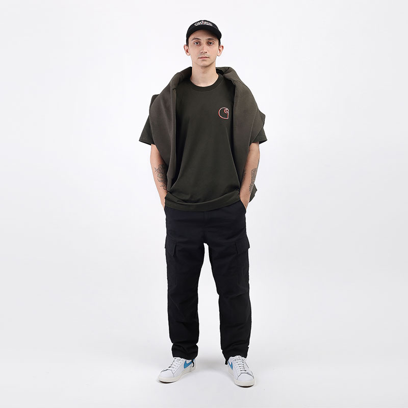 Кепка Carhartt WIP Commission Cap (I028508-black)  - цена, описание, фото 3